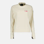 Sweatshirts Sweatshirt à logo Moncler Grenoble Beige Femme