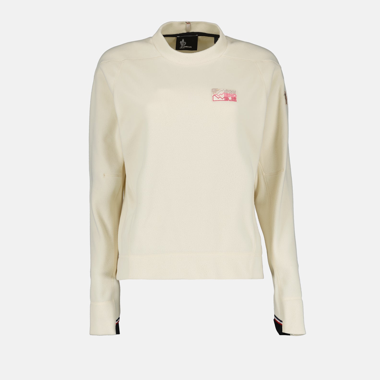Sweatshirts Sweatshirt à logo Moncler Grenoble Beige Femme