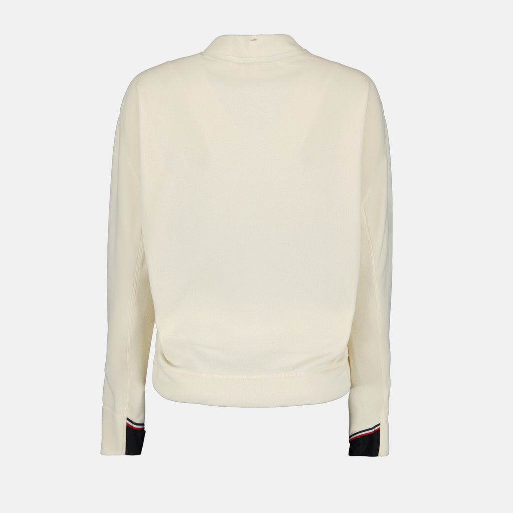 Sweatshirts Sweatshirt à logo Moncler Grenoble Beige Femme