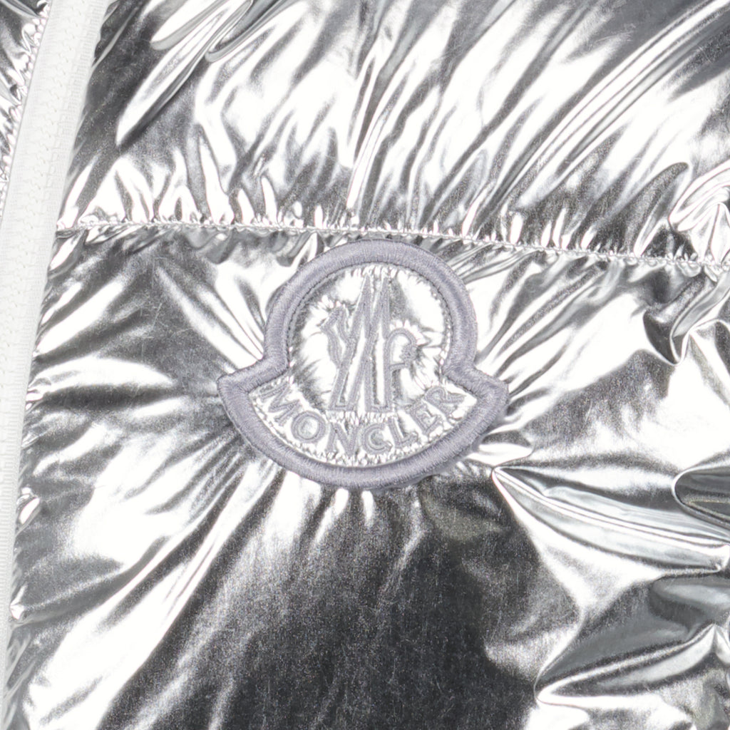 Casacos Doudoune Blavet Moncler Prata Femme