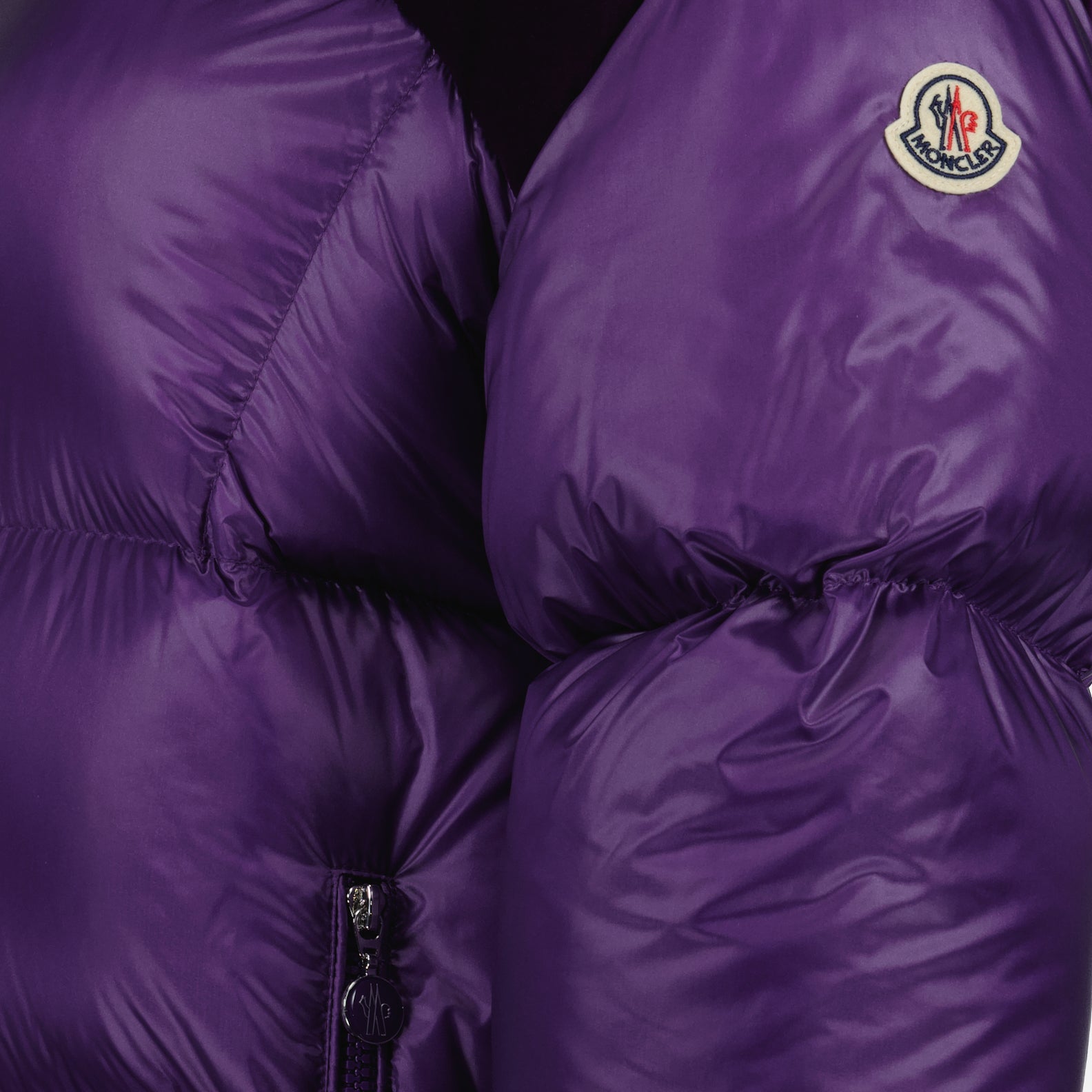 Coats Meandre down jacket Moncler Purple Women