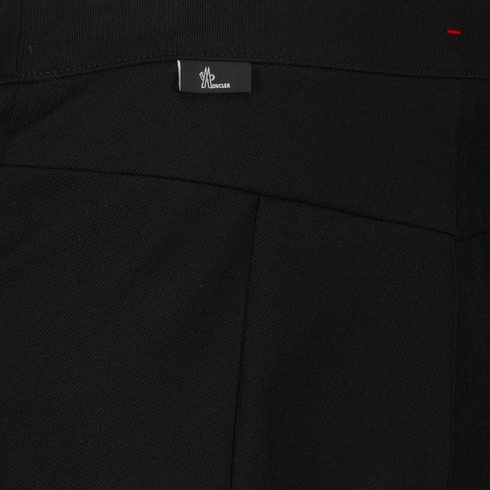 Hosen Pantalon en sergé Moncler Grenoble Schwarz Femme