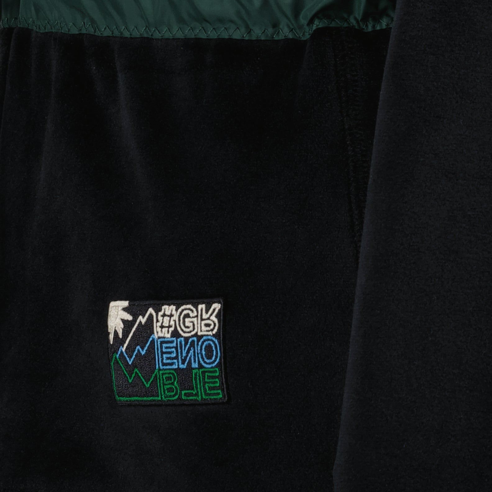 Vestes Veste en velours Moncler Grenoble Noir Femme