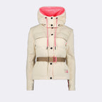 Jacken Doudoune Tetras Moncler Grenoble Beige Femme