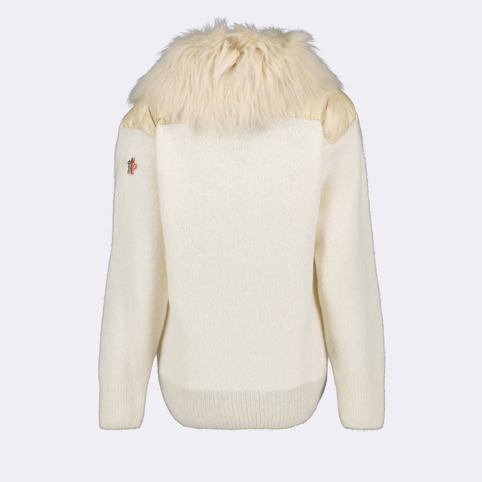 Jackets Two-Tone Jacket Moncler Grenoble Beige Femme