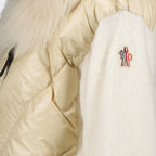 Jackets Two-Tone Jacket Moncler Grenoble Beige Femme