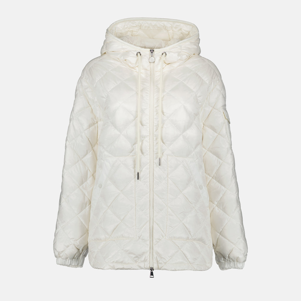 Manteaux Doudoune matelassée Moncler Blanc Femme