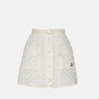 Skirts Quilted skirt Moncler White Women