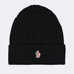 Hats, caps and beanies Logo beanie Moncler Grenoble Black Man