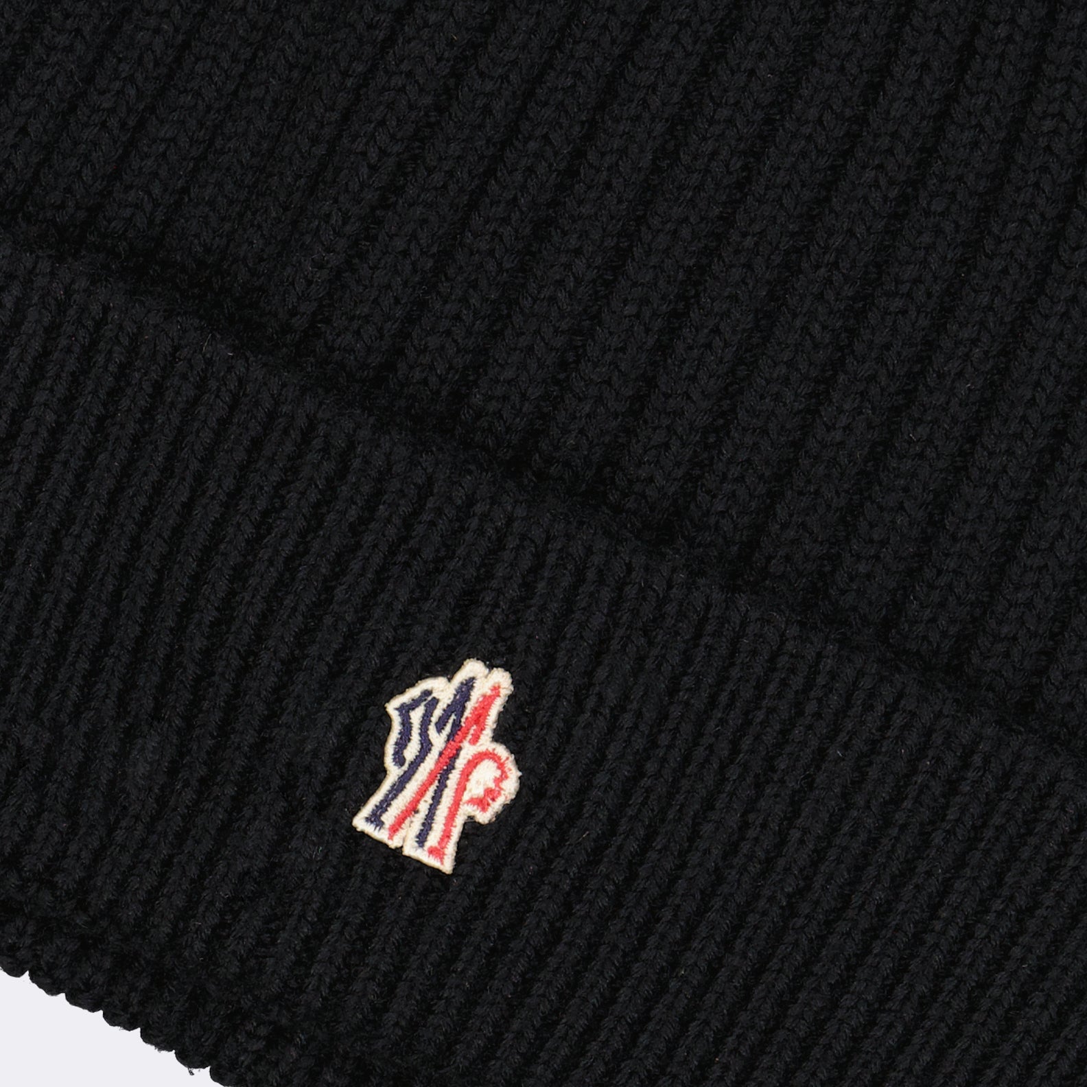 Hats, caps and beanies Logo beanie Moncler Grenoble Black Man