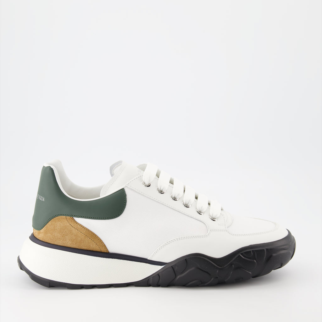 Baskets Baskets Court Trainer Alexander McQueen Vert Homme