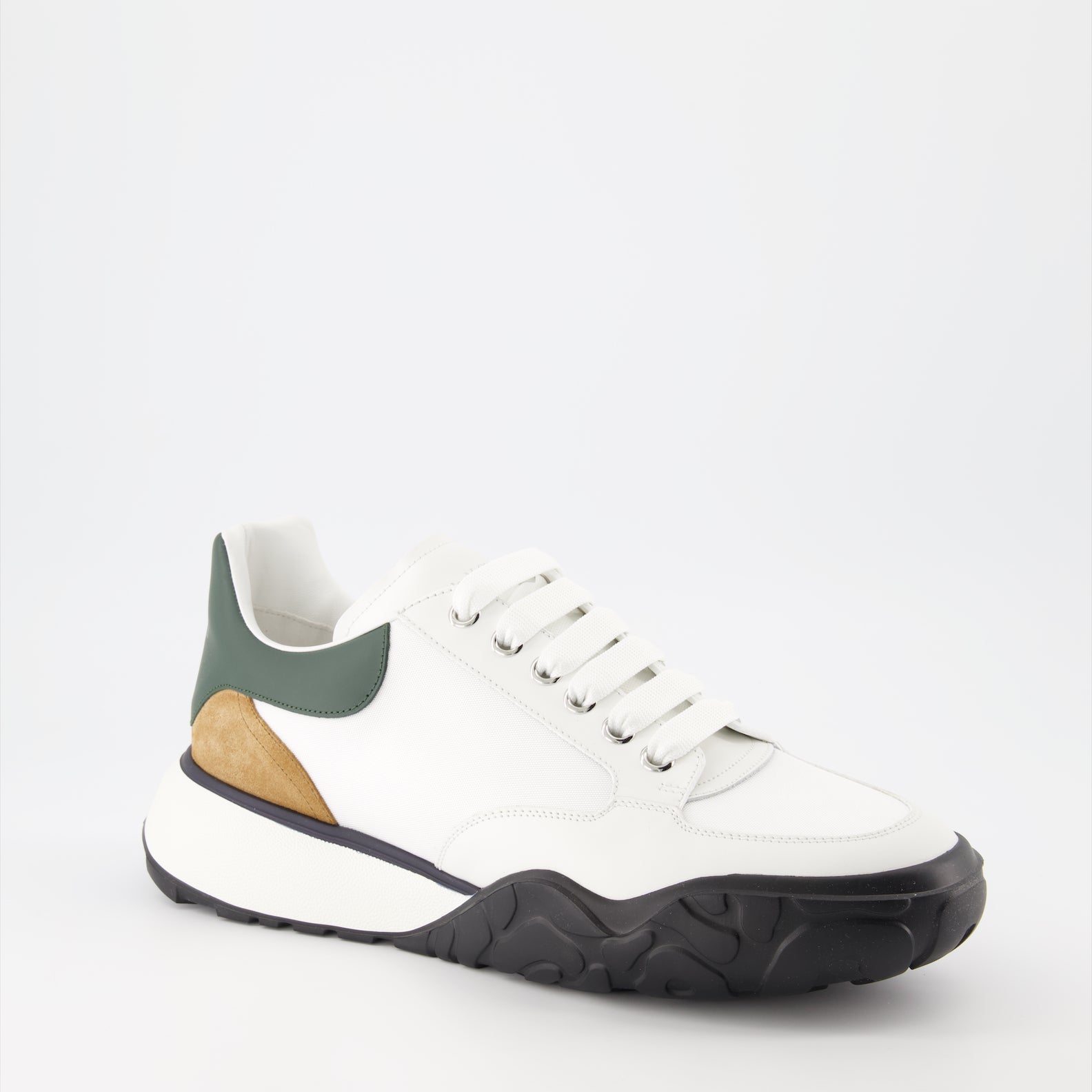 Baskets Baskets Court Trainer Alexander McQueen Vert Homme