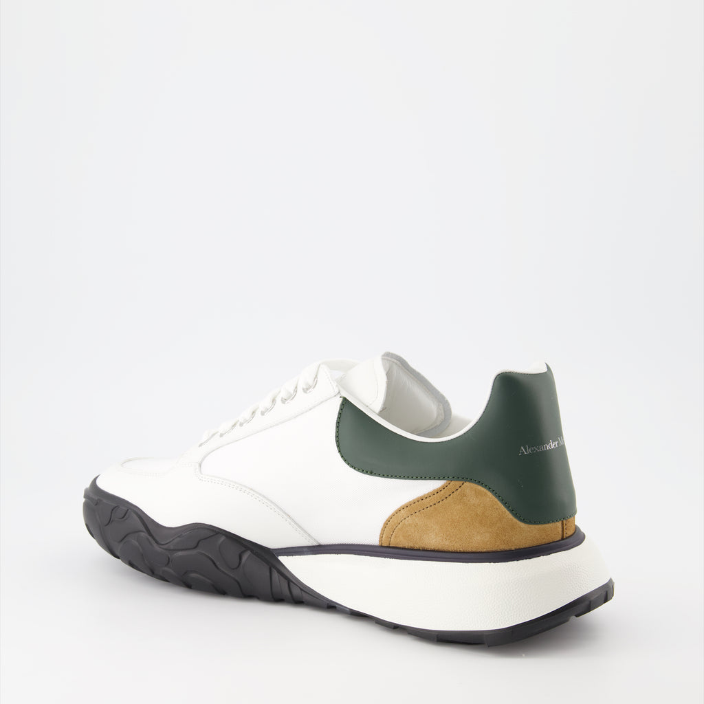 Baskets Baskets Court Trainer Alexander McQueen Vert Homme
