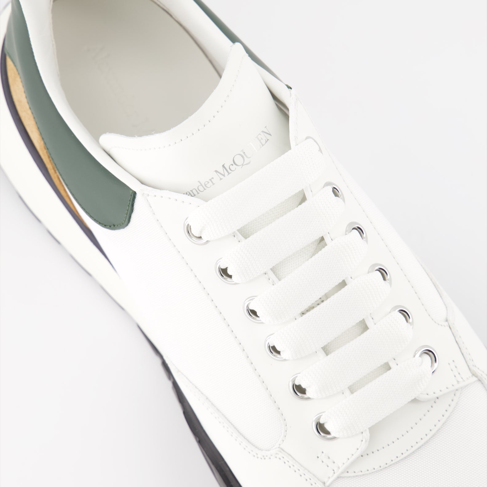 Baskets Baskets Court Trainer Alexander McQueen Vert Homme