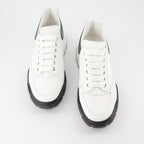 Baskets Baskets Court Trainer Alexander McQueen Vert Homme