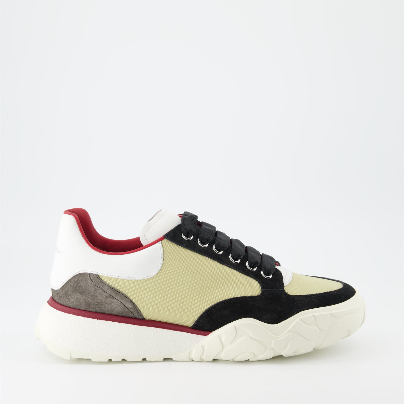 Sneaker Baskets Court Trainer Alexander McQueen Beige Homme