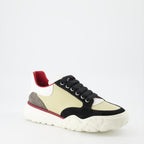 Sneaker Baskets Court Trainer Alexander McQueen Beige Homme
