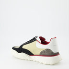 Sneaker Baskets Court Trainer Alexander McQueen Beige Homme