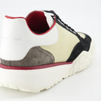Sneaker Baskets Court Trainer Alexander McQueen Beige Homme