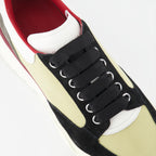 Sneaker Baskets Court Trainer Alexander McQueen Beige Homme