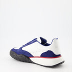 Baskets Basket Court Trainer Alexander McQueen Bleu Homme