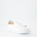 Sneaker Baskets oversize Alexander McQueen Oro Femme