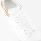 Sneaker Baskets oversize Alexander McQueen Oro Femme