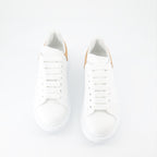 Sneaker Baskets oversize Alexander McQueen Oro Femme