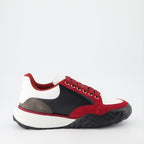 Sneaker Baskets Court Trainer Alexander McQueen Schwarz Homme