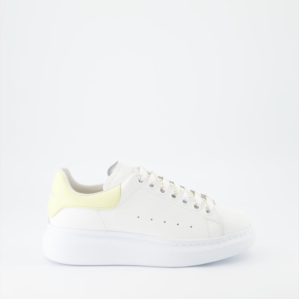 Sneaker Baskets oversize Alexander McQueen Blanco Femme