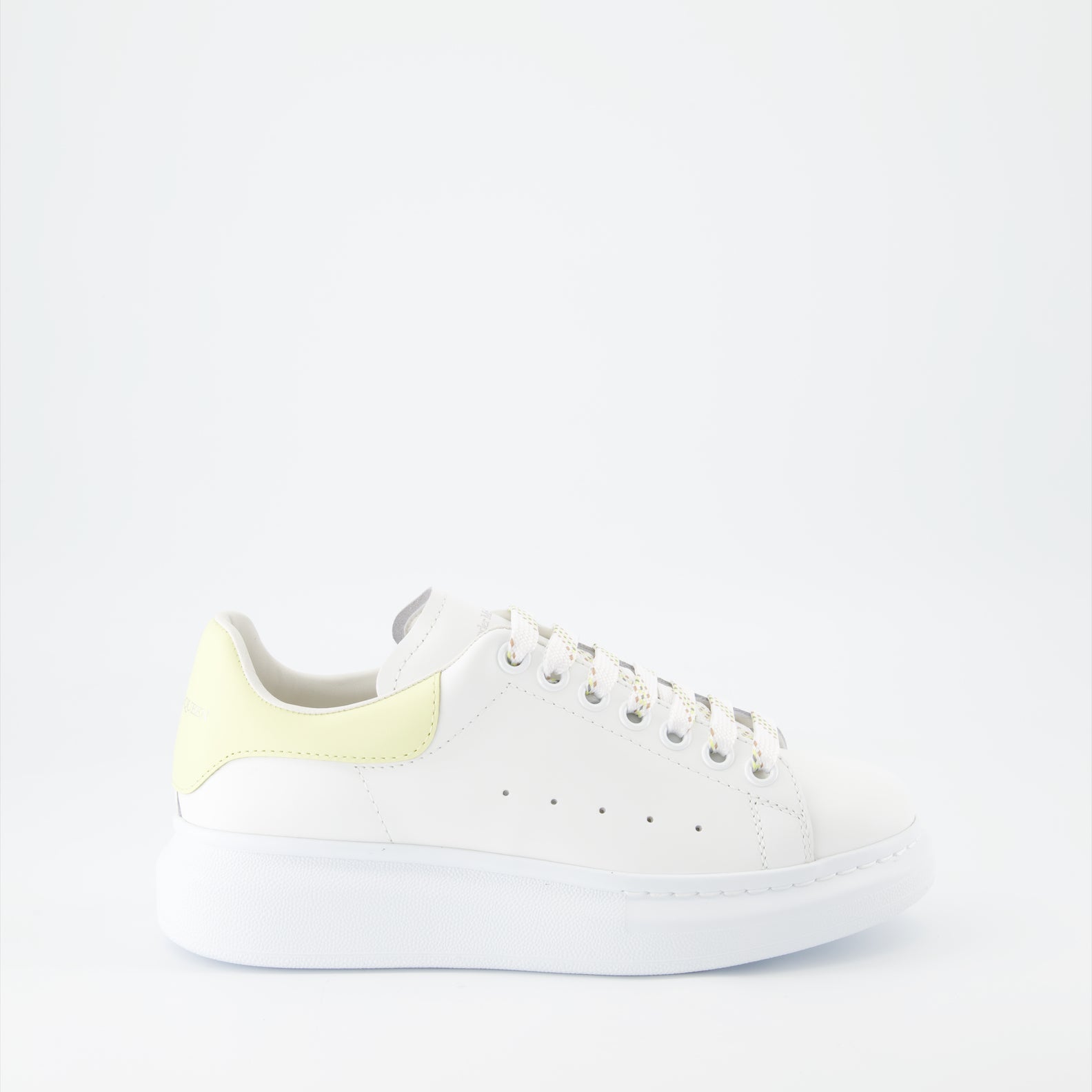 Sneaker Baskets oversize Alexander McQueen Blanco Femme