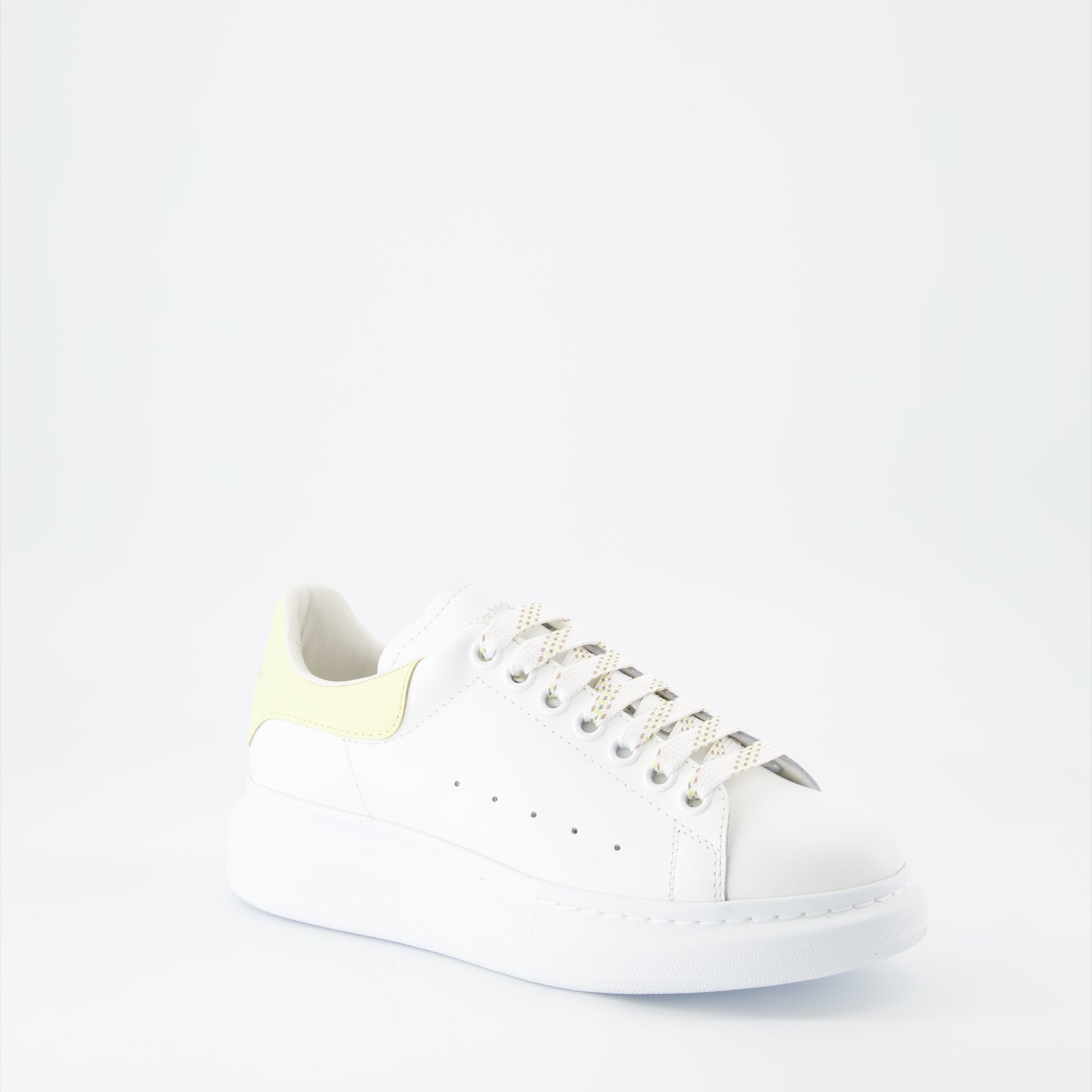 Sneaker Baskets oversize Alexander McQueen Blanco Femme