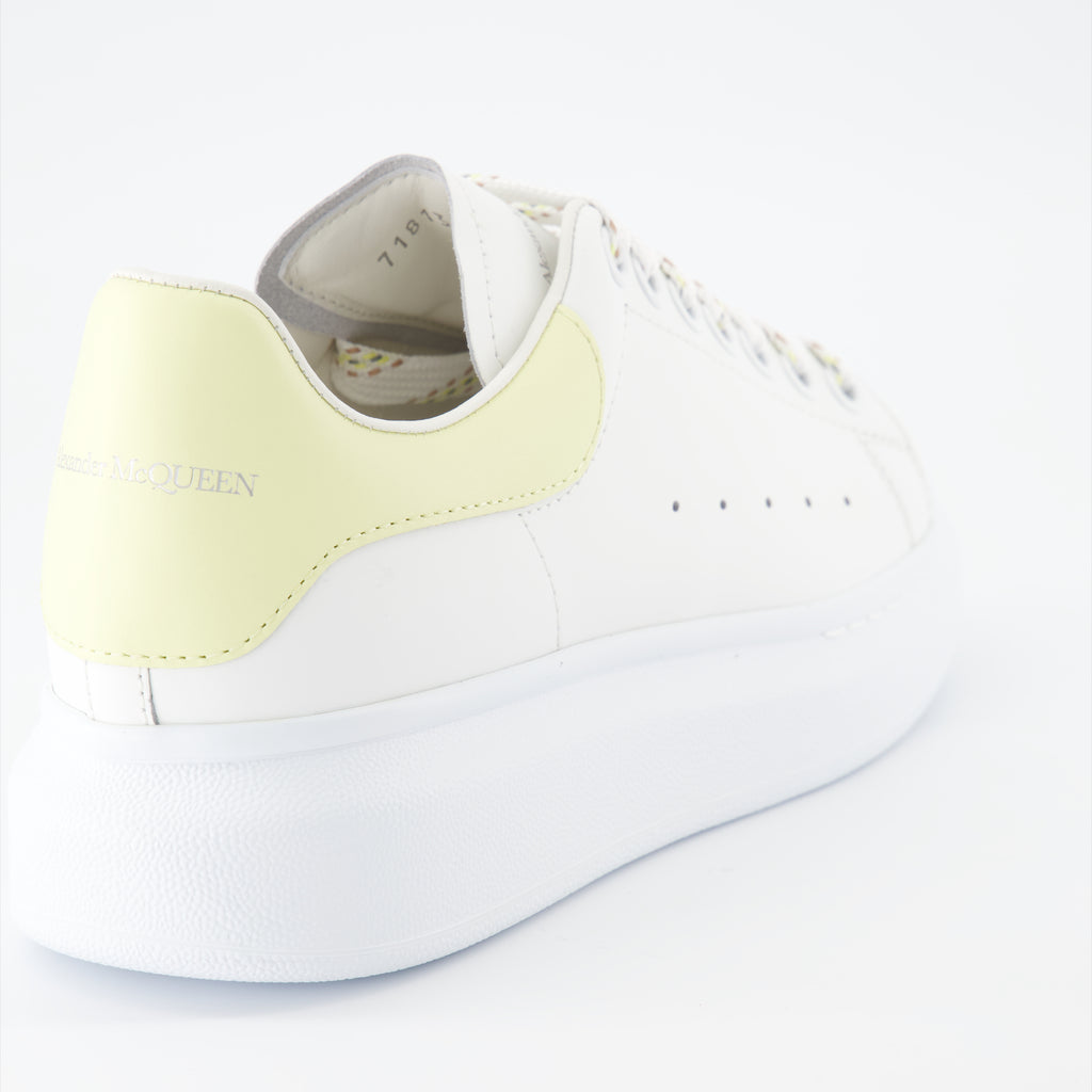 Sneaker Baskets oversize Alexander McQueen Blanco Femme