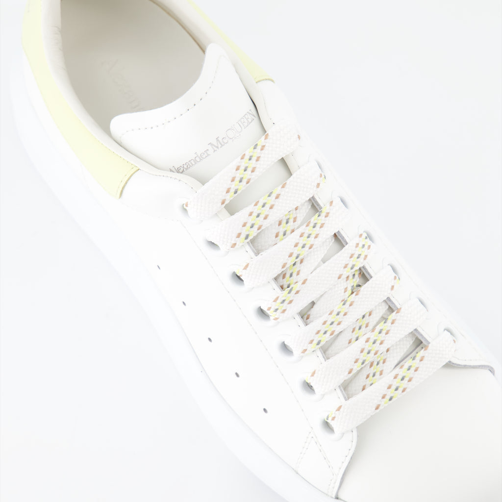 Sneaker Baskets oversize Alexander McQueen Blanco Femme