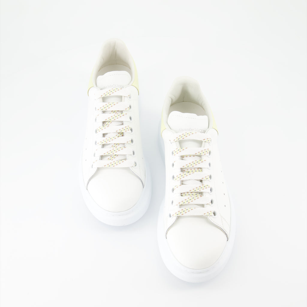 Sneaker Baskets oversize Alexander McQueen Blanco Femme