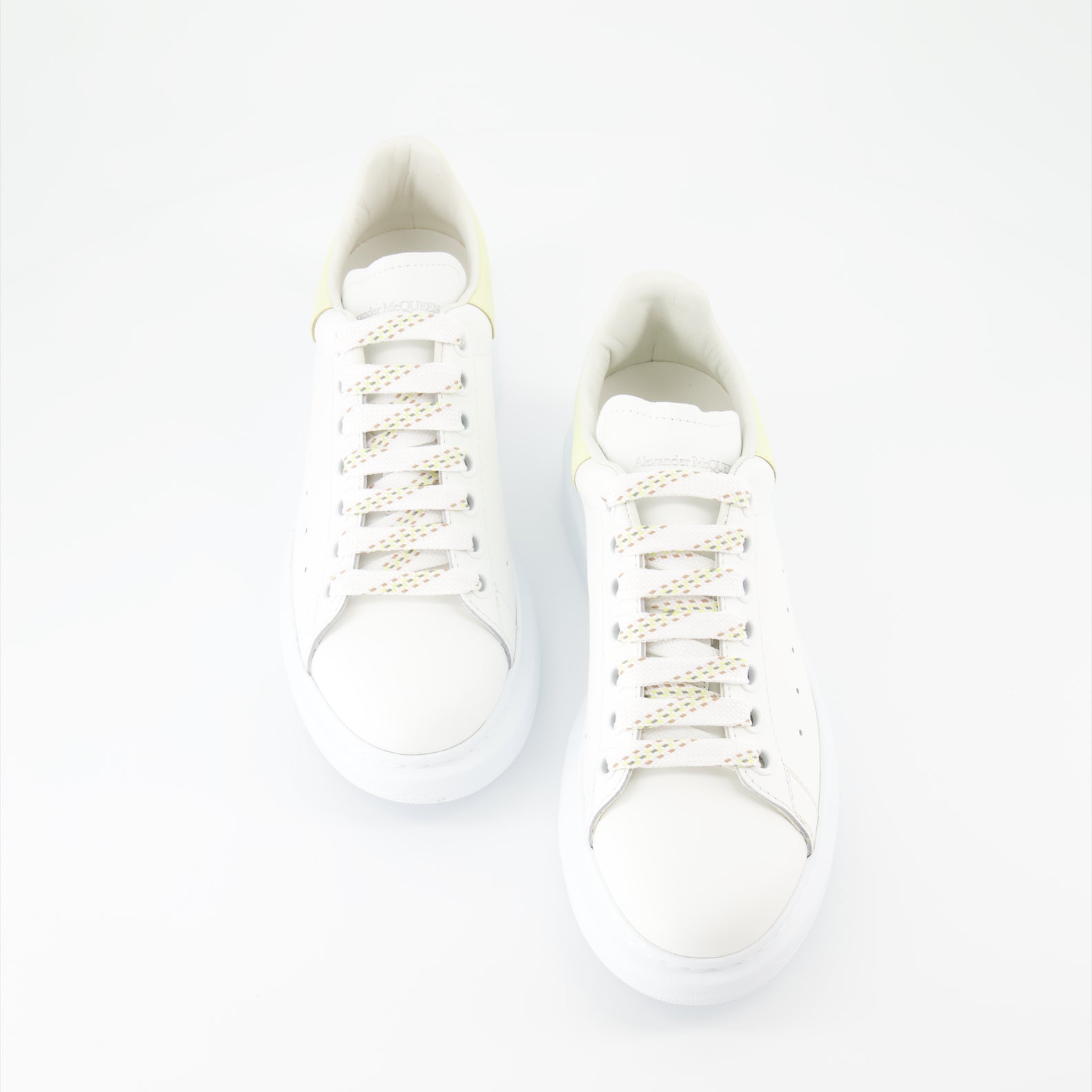 Sneaker Baskets oversize Alexander McQueen Blanco Femme