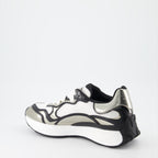 Sneaker Baskets Sprint Runner Alexander McQueen Plata Homme