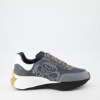 Sneakers Baskets Sprint Runner Alexander McQueen Blu Homme