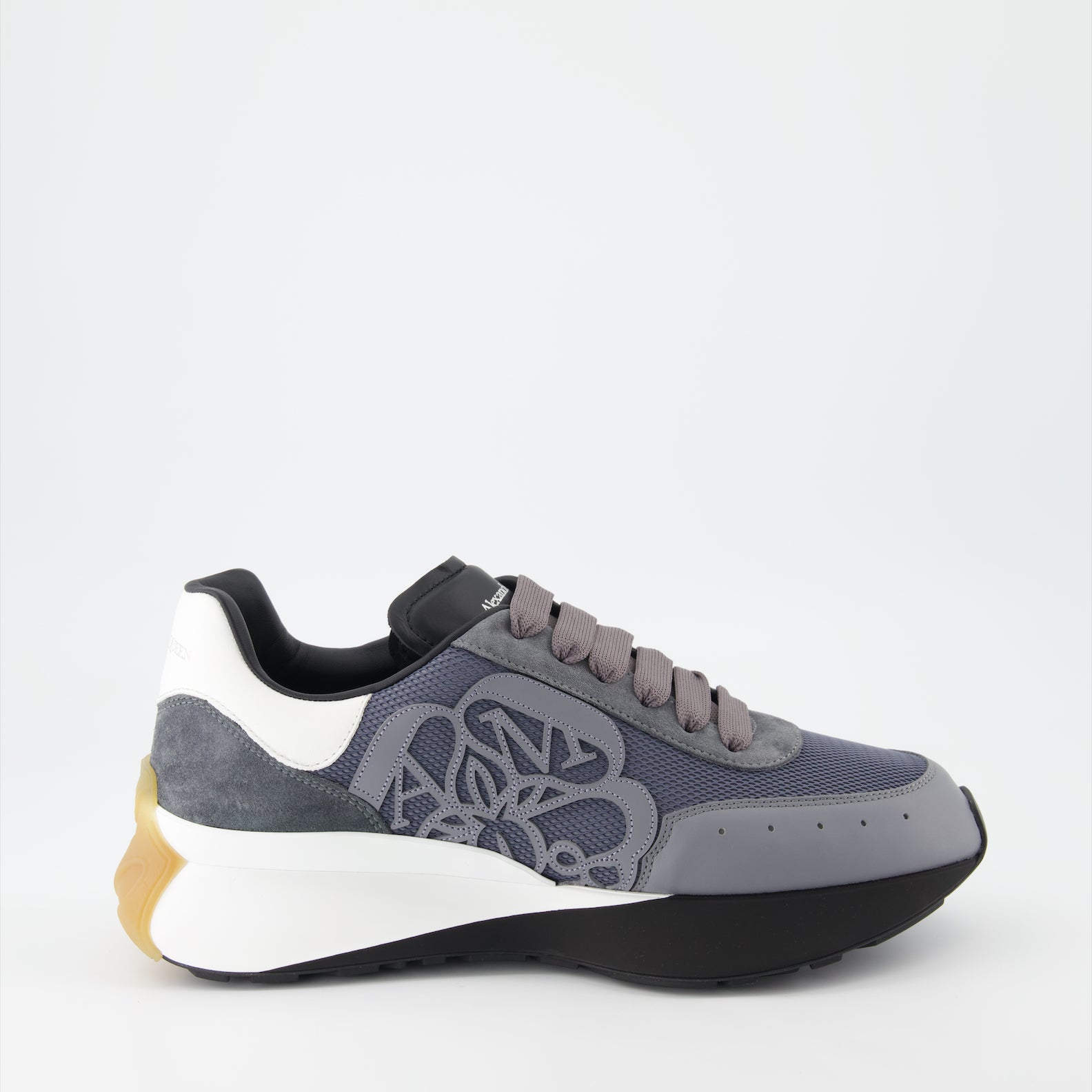 Sneakers Baskets Sprint Runner Alexander McQueen Blu Homme