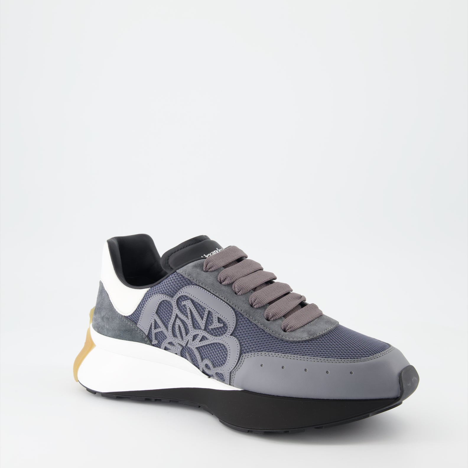 Sneakers Baskets Sprint Runner Alexander McQueen Blu Homme