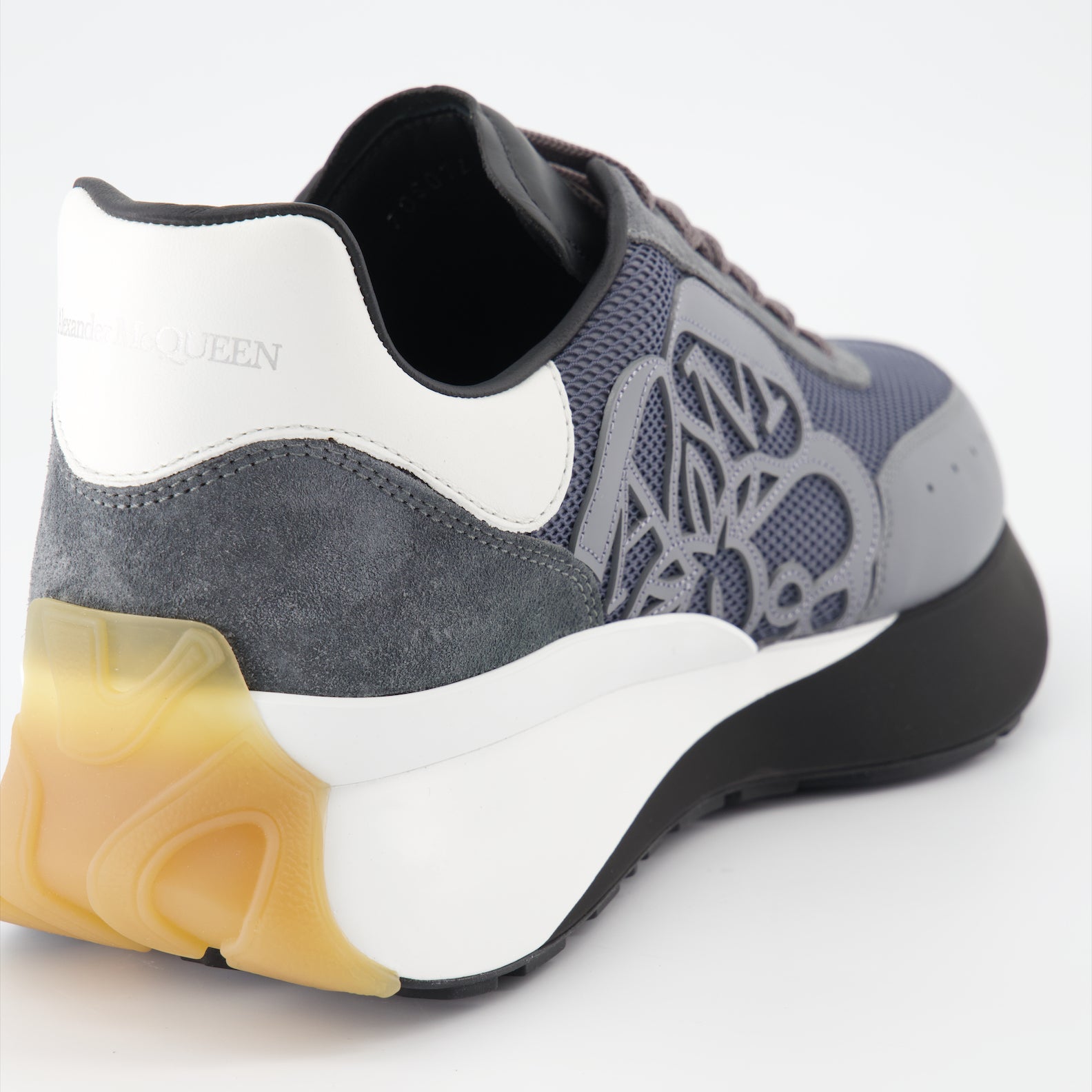 Sneakers Baskets Sprint Runner Alexander McQueen Blu Homme