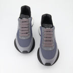 Sneakers Baskets Sprint Runner Alexander McQueen Blu Homme