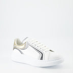 Sneaker Baskets oversize Alexander McQueen Blanco Homme