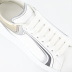 Sneaker Baskets oversize Alexander McQueen Blanco Homme
