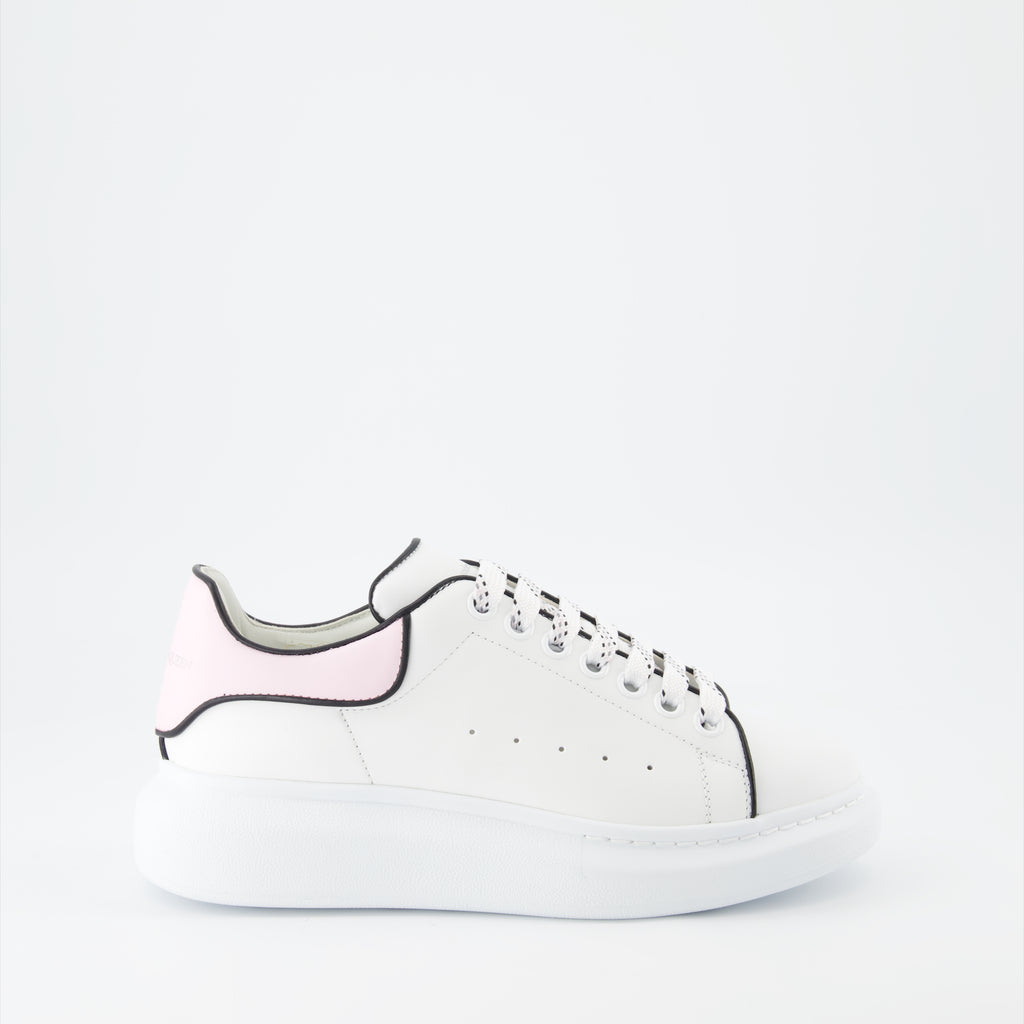 Sneaker Baskets oversize Alexander McQueen Weiß Femme