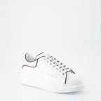 Sneaker Baskets oversize Alexander McQueen Weiß Femme