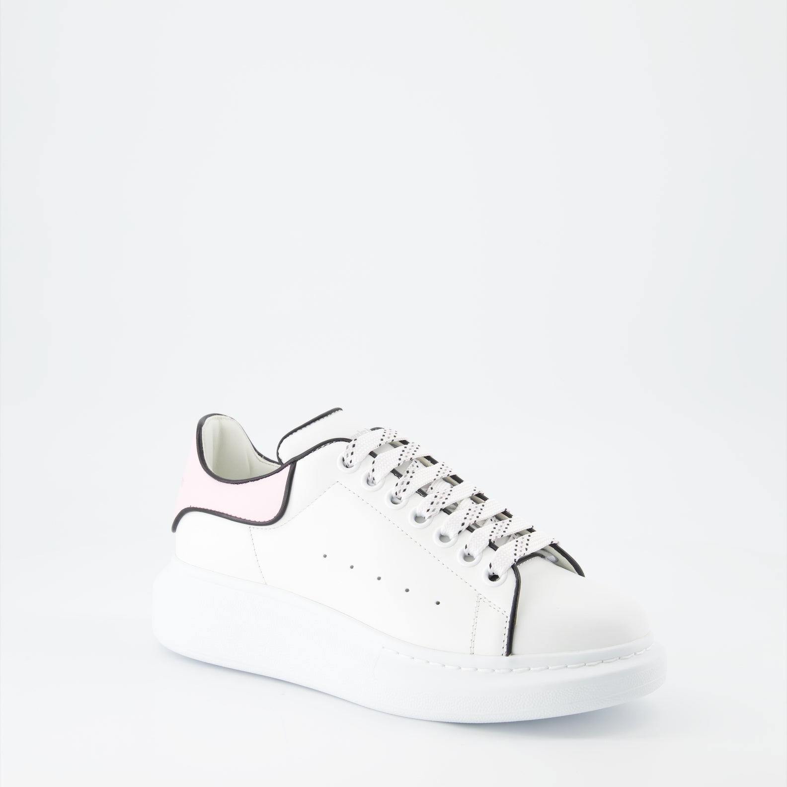 Sneaker Baskets oversize Alexander McQueen Weiß Femme