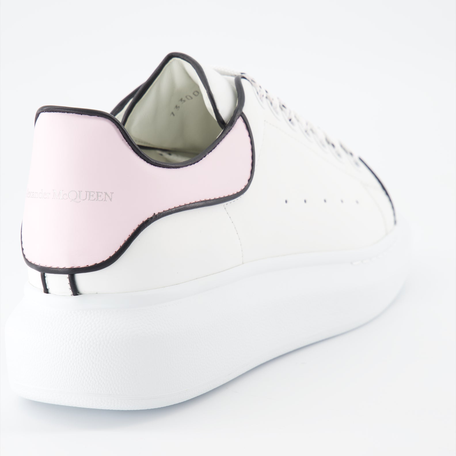 Sneaker Baskets oversize Alexander McQueen Weiß Femme