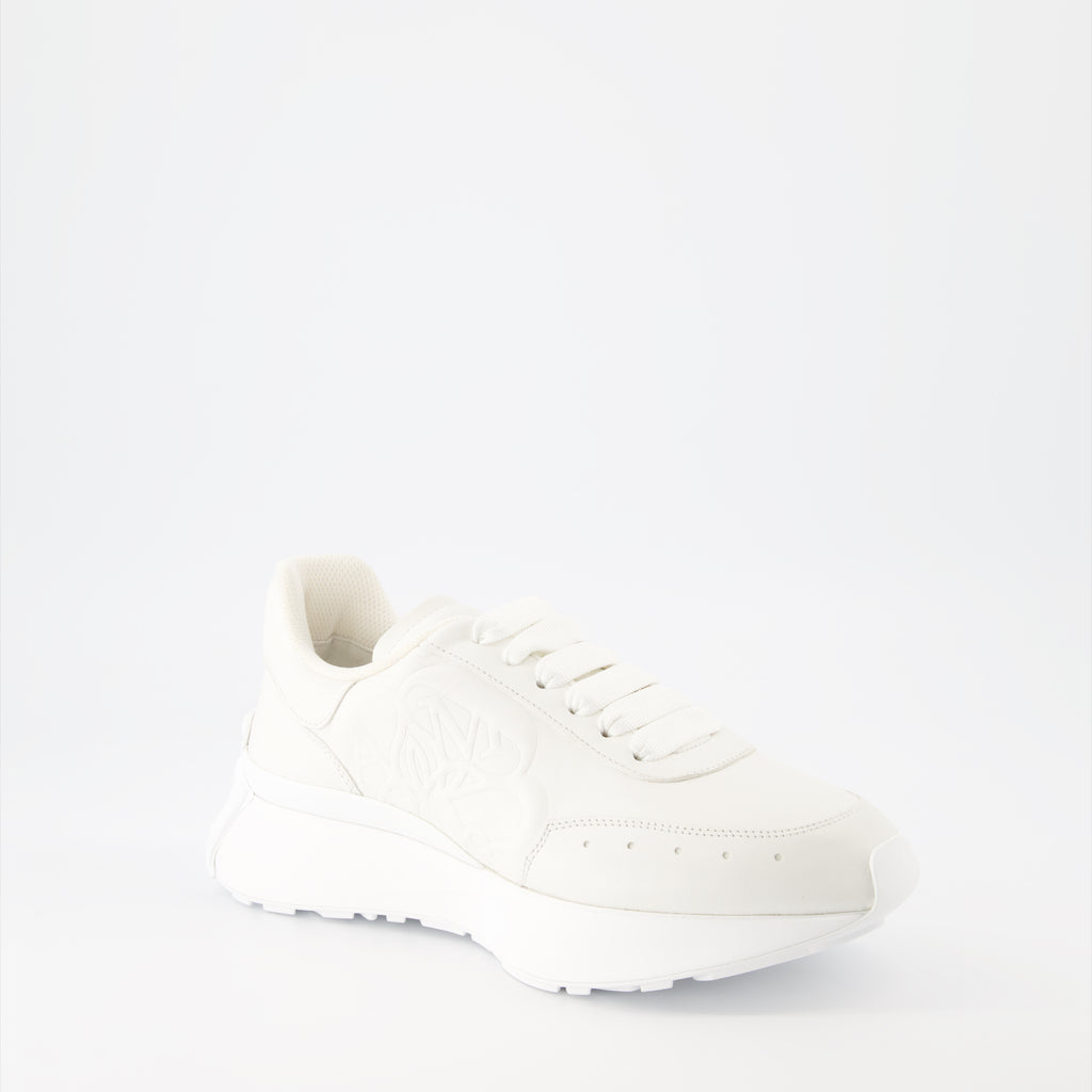 Baskets Baskets Sprint Runner Alexander McQueen Blanc Femme
