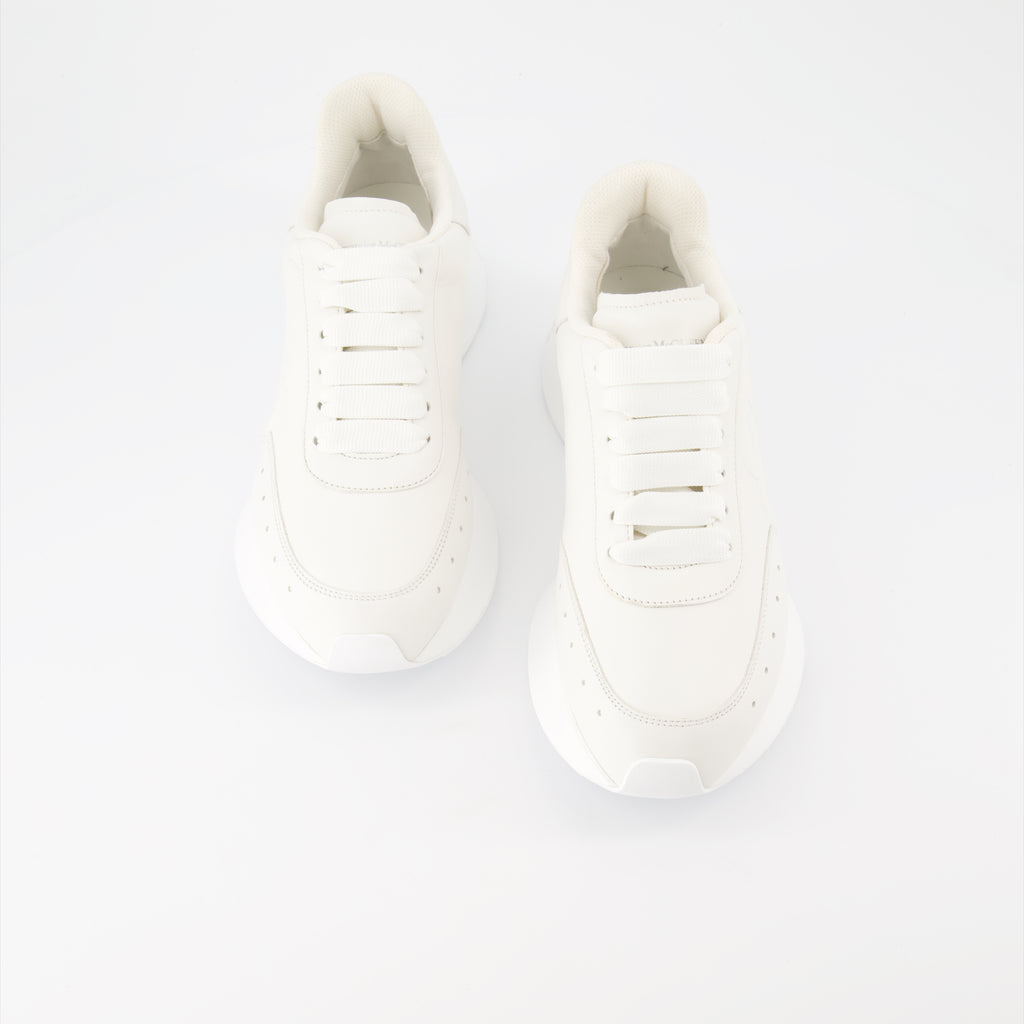 Baskets Baskets Sprint Runner Alexander McQueen Blanc Femme
